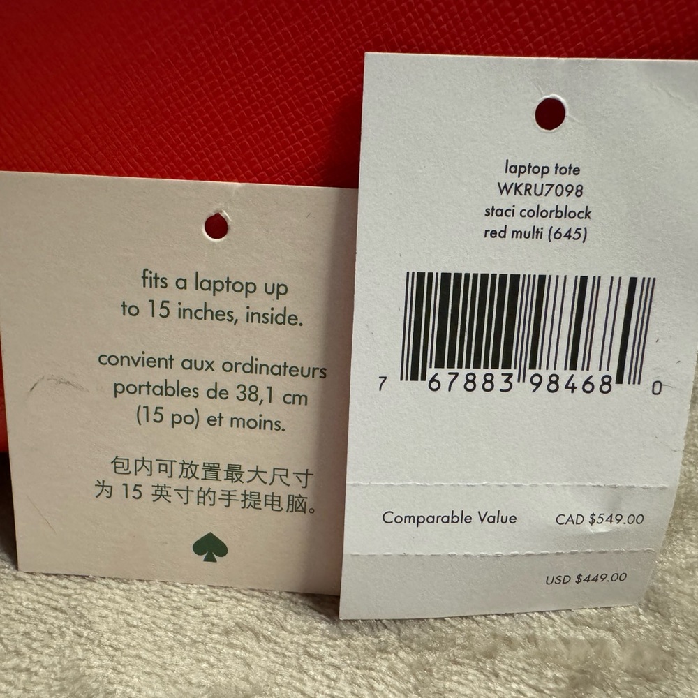 Kate Spade lap top tote - Picture 11 of 14